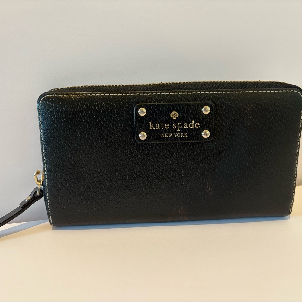 Kate Spade wallet Black leather